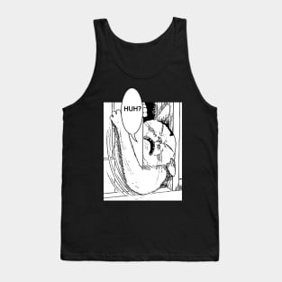 Huh? Funny Cat Tank Top